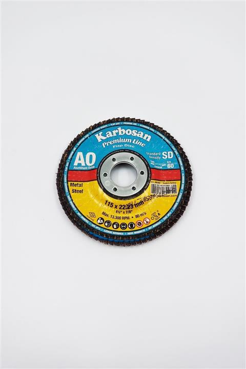 KARBOSAN Taş Flap Disk 115 Mm 60 Kum