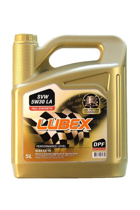 Lubex Svw 5w/30 La 5 Lt Tam Sentetik Dpf'li Motor Yağı