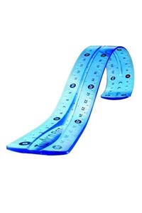 Flexi Mavi Esnek 30 Cm Cetvel
