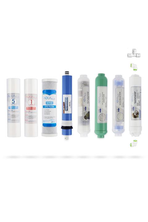 Mil Su Açık Kasa Su Arıtma Cihazı 12li Filtresi Standart Membran Set