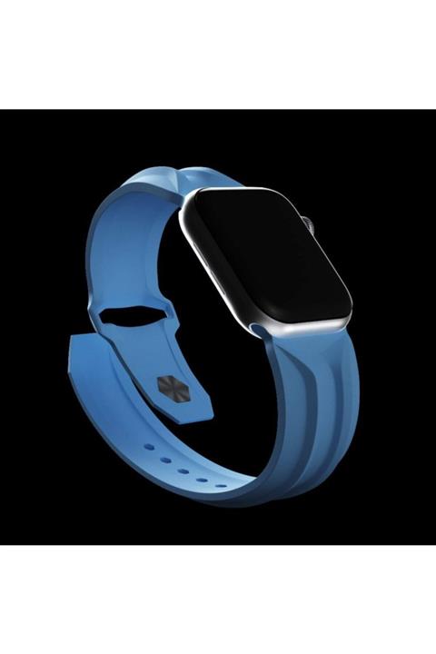 Teknoband Apple Watch Uyumlu Gray Cyber Band 42/44/45 Mm Kordon