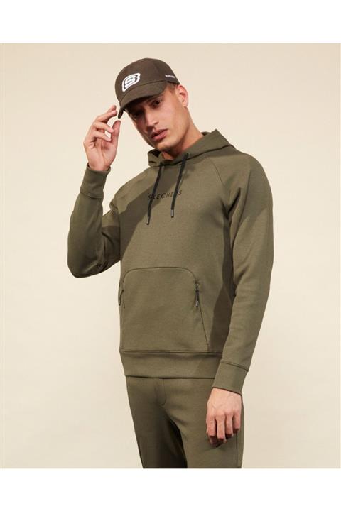 SKECHERS Erkek Haki Sweatshirt