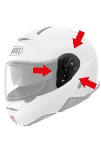 Shoei Shoeı Cns-3 Kask Yan Kapak Set (neotec 2)