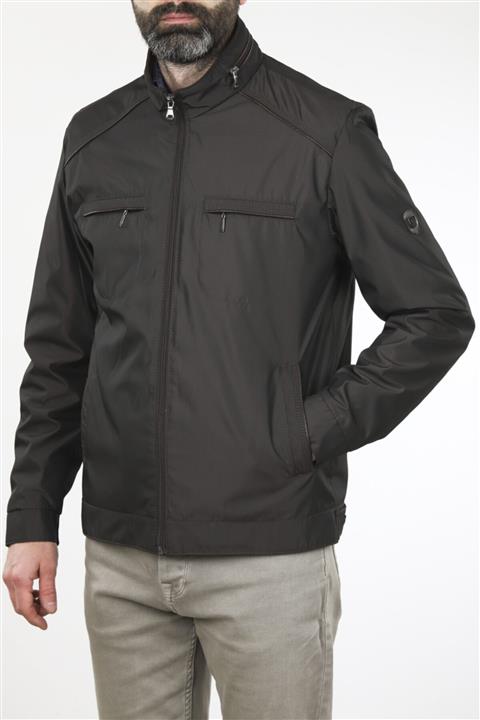 neowit Erkek Kahve  Rahat Kalıp Desenli Mevsimlik Mont