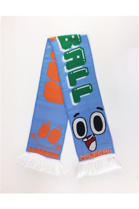 aksesuarix Erkek Mavi Gum Ball Taraftar Atkı Ft1214ks