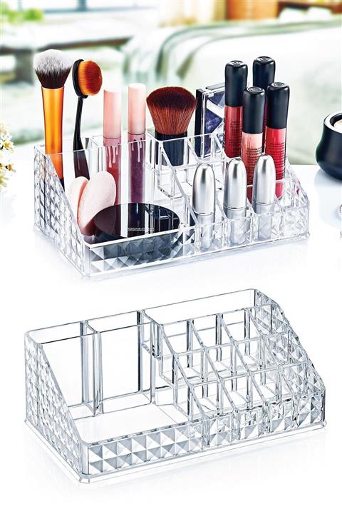 intekhome Kozmetik Ürün Düzenleyici, Makyaj Malzemesi Organizer