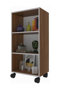 Kenzlife mutfak dolabı raziye 108*030*030 cvz tekerlekli banyo evrak ofis ayakkabılık kiler