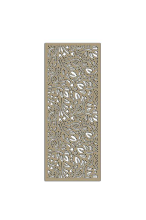 Liar Dekor Liar Ahşap Seperatör (Paravan) - KSP-75 - (10 mm) - (85 cm x 210 cm) - (Ham)