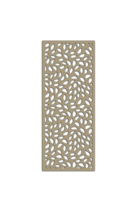Liar Dekor Liar Ahşap Seperatör (Paravan) - KSP-47 - (10 mm) - (60 cm x 160 cm) - (Ham)