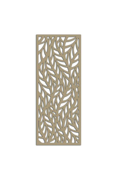 Liar Dekor Liar Ahşap Seperatör (Paravan) - KSP-194 - (10 mm) - (60 cm x 160 cm) - (Ham)