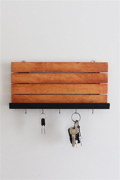 Shaya Concept El Yapımı Ahşap Anahtarlık