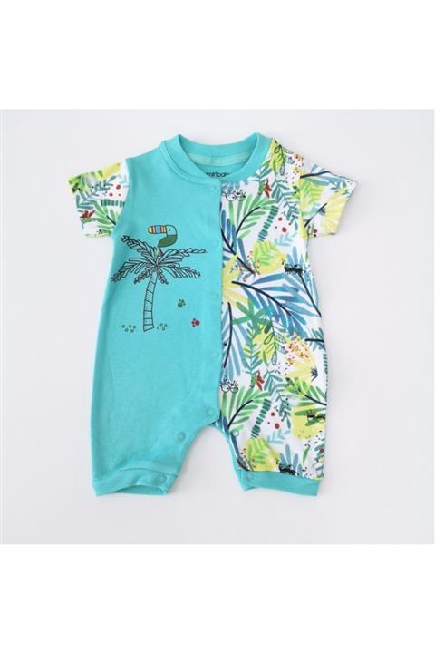 Carmin Baby Hawai Erkek Bebek Tulum