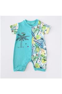 Carmin Baby Hawai Erkek Bebek Tulum