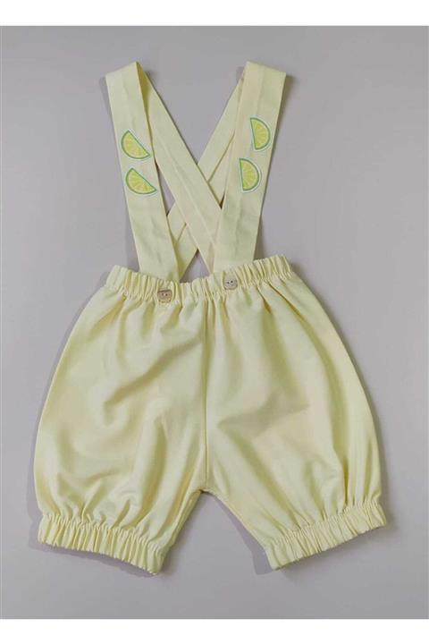 Meyra Bebe Giyim Askılı Salopet Şort