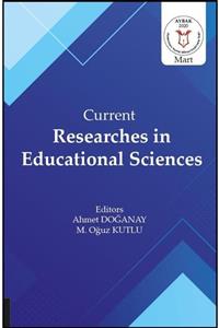 Akademisyen Yayınevi Current Researches In Educational Sciences ( Aybak 2020 Mart )