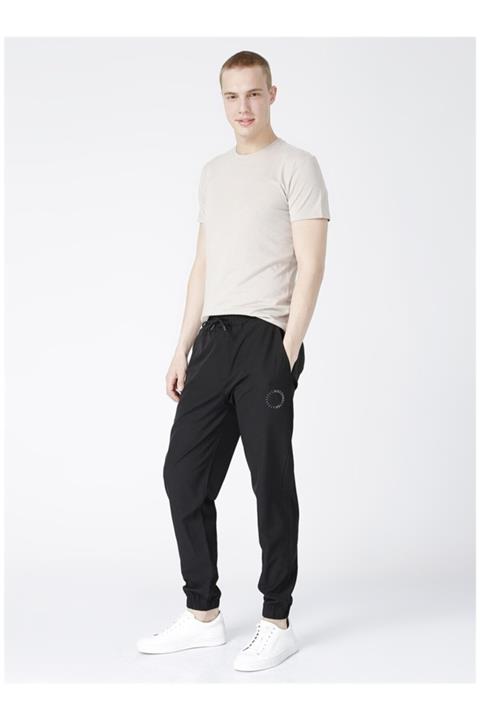 LİMON COMPANY Erkek Siyah Sweatpant Eşofman Altı