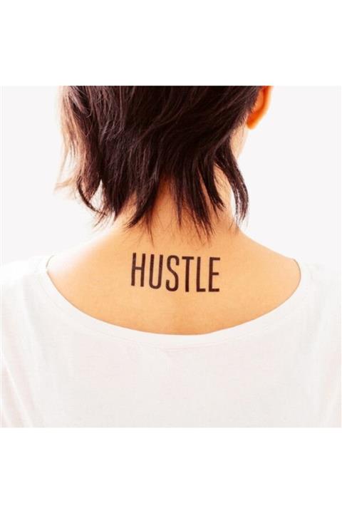Tattly Tattoo Tattly Geçici Dövme Hustle