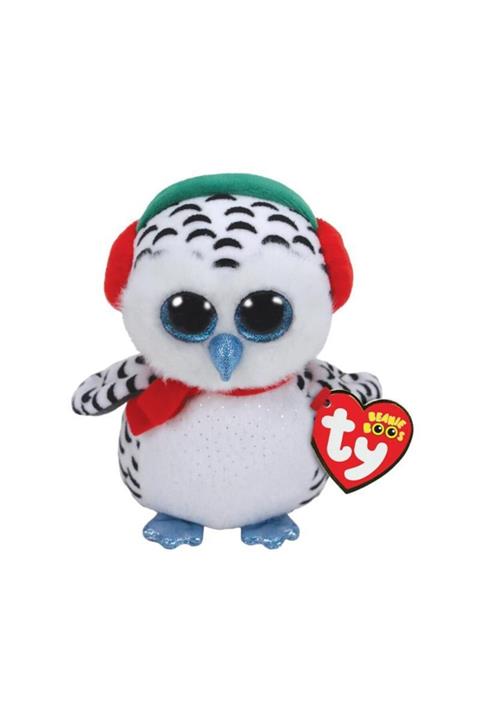 TY Beanie Boos Kar Kıyafetli Baykuş 25 cm