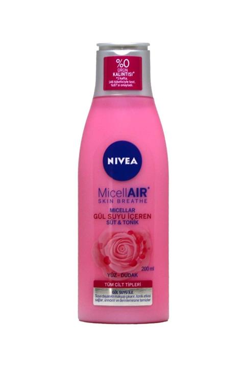 Nivea Micellar Gülsuyu Içeren Süt & Tonik 200 ml
