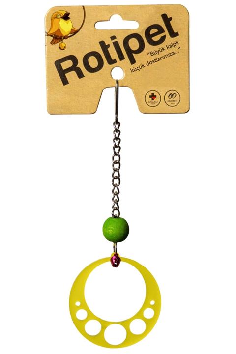 Rotipet Kuş Oyuncağı Akrilik Geometrik Sarkaç-06