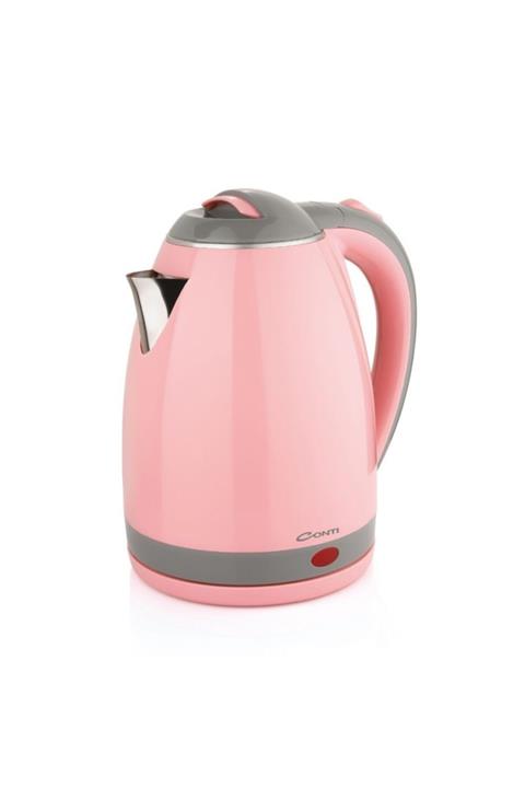 CONTİ Ck-230 Plenty Double Su Isıtıcı Kettle Pembe