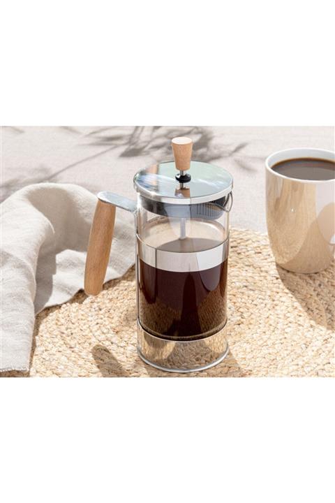 English Home Megan Bambu Paslanmaz Çelik French Press 350 Ml