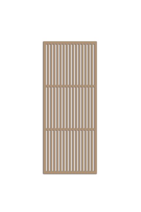 Liar Dekor Liar Ahşap Seperatör (Paravan) - KSP-213- (18 mm) - (85 cm x 210 cm) - (Ham)