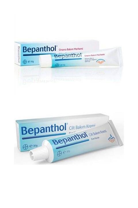 Bepanthol Bakım Seti (Cilt Bakım 30gr + Onarıcı Bakım 30 gr)