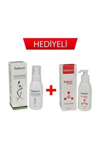 Salkom Beyazlatıcı Krem 100ml + Kükürt Kremi 100 ml