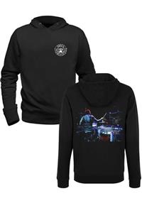 Alfa Tshirt Gun N Roses Dijital Baskılı Siyah Ön Arka Baskılı Sweatshirt