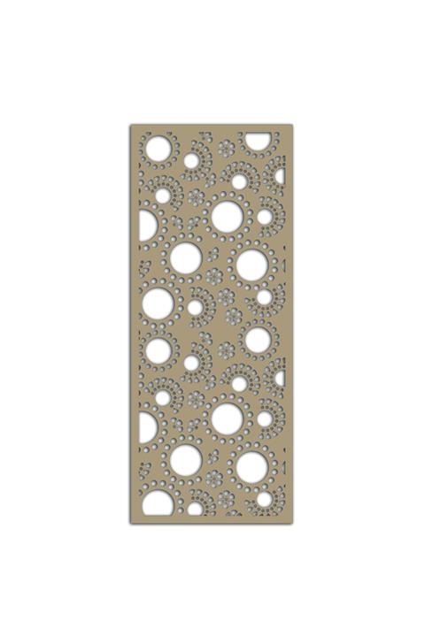 Liar Dekor Liar Ahşap Seperatör (Paravan) - KSP-50 - (10 mm) - (100 cm x 210 cm) - (Ham)
