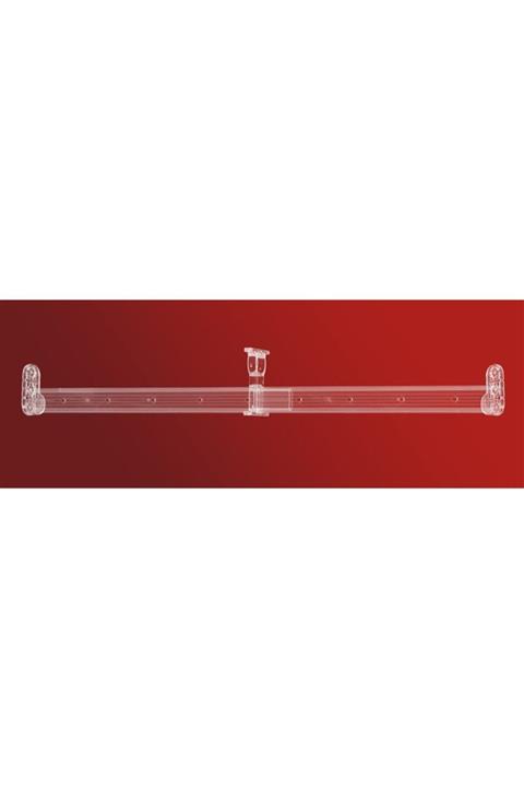 METALİ Şeffaf Dolap Içi Askı Borusu Oval 120 Cm