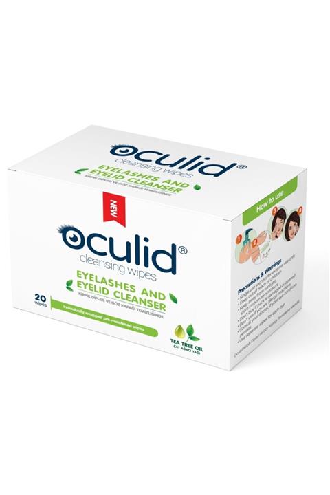 Oculid ® Kaş Kirpik Bakım Mendili 20'li (YENİLENEN FORMÜL İLE)
