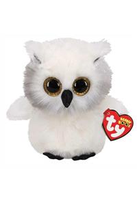 TY Beanie Boos Snowy Austin Beyaz Baykuş Peluş 15 Cm