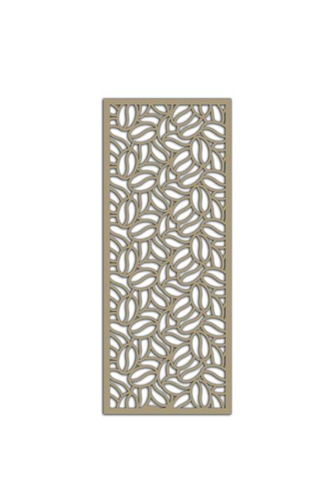 Liar Dekor Liar Ahşap Seperatör (Paravan) - KSP-40 - (18 mm) - (100 cm x 210 cm) - (Ham)