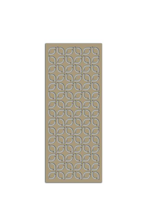 Liar Dekor Liar Ahşap Seperatör (Paravan) - KSP-27 - (18 mm) - (100 cm x 210 cm) - (Ham)