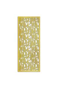 Liar Dekor Liar Ahşap Seperatör (Paravan) - KSP-56 - (10 mm) - (69 cm x 139 cm) - (Gold)