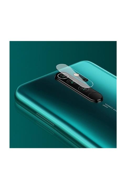Ally Mobile Xiaomi Redmi Note 8 Pro Kamera Koruyucu Kırılmaz Cam Şeffaf