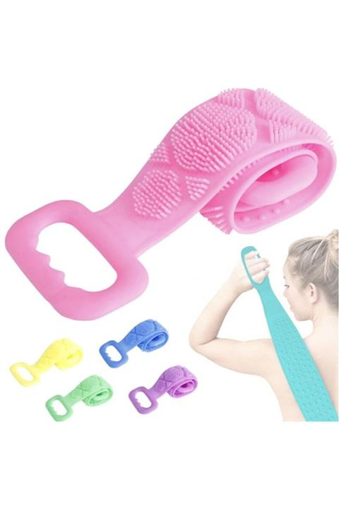 Berrinstore Banyo Sırt Kesesi Çift Taraflı 70 Cm Masaj Etkili