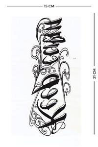 Store&Tattoo Keep Calm Geçici Dövme Orta Boy 21x15 Cm