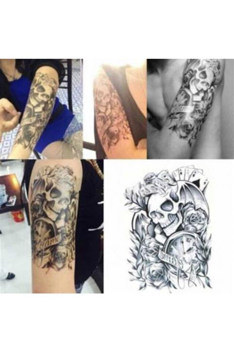 ATAMAN Kuru Kafa Iskambil Geçici Dövme