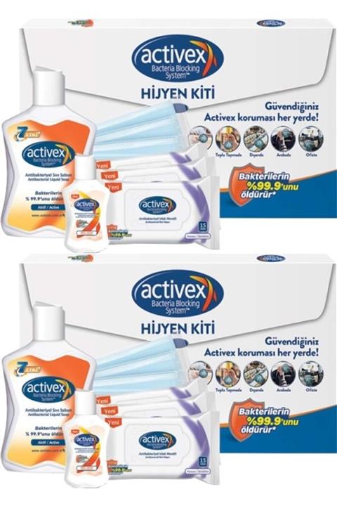 Activex Hijyen Kiti Süper Se) 2 Li Set Seyahat Kiti