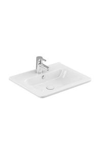 SANOVİT Sanovit Urban 50 cm Konsollu Lavabo Beyaz Renk