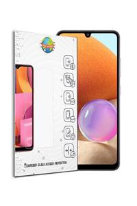 CaseWorld Samsung Galaxy A32 Temperli Ekran Koruyucu Kırılmaz Cam