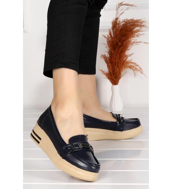 Ayakland Cns 3102 Kadın Günlük Babet Ayakkabı