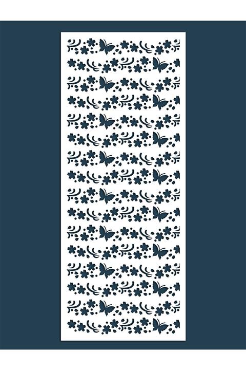 Liar Dekor Liar Ahşap Seperatör (Paravan) - KSP-03 - (18 mm) - (69 cm x 139 cm) - (Beyaz)