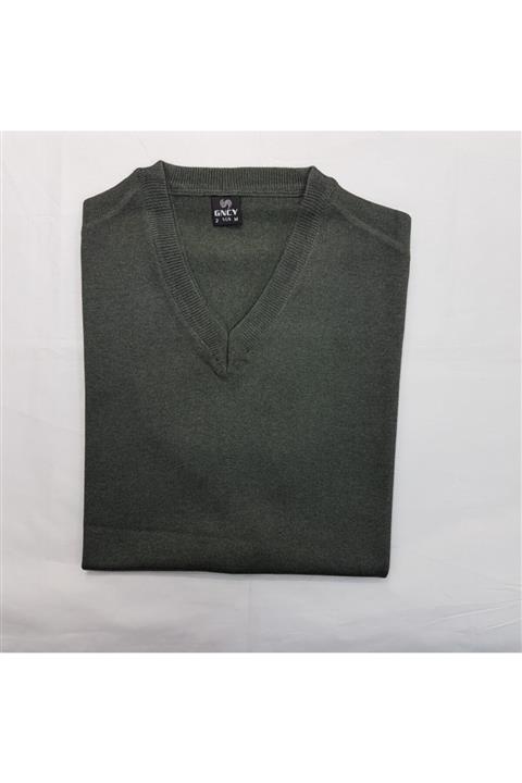 gençay Gencay Triko V-yaka Erkek Süveter