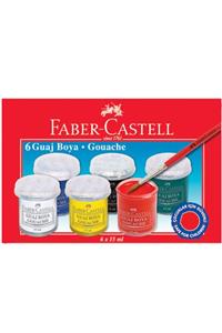 Faber Castell Faber-castell Guaj Boya 6 Renk 15 Ml 5170 160400