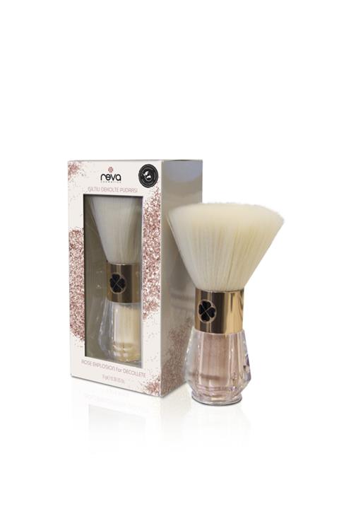 REVA Işıltılı Rose Parıltılı Simli Dekolte Pudrası -rose Explosıon For Decollete