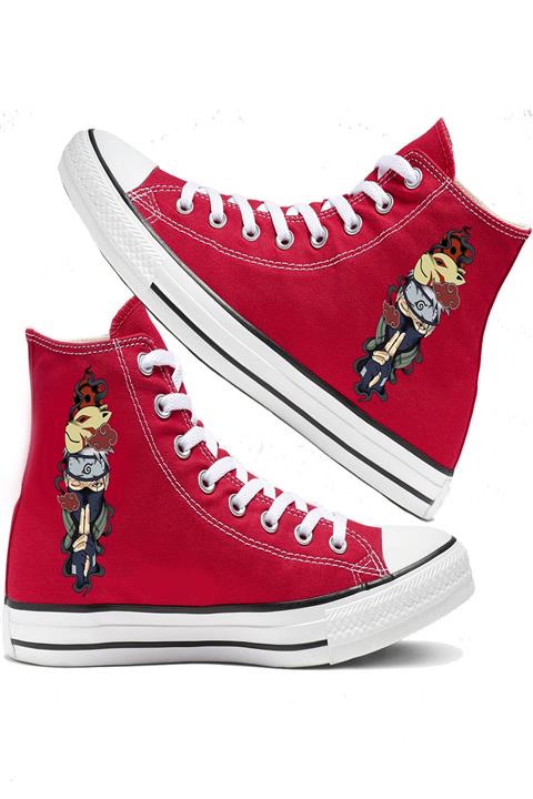 Art's Naruto Karma Anime Tasarım Unisex Canvas Ayakkabı
